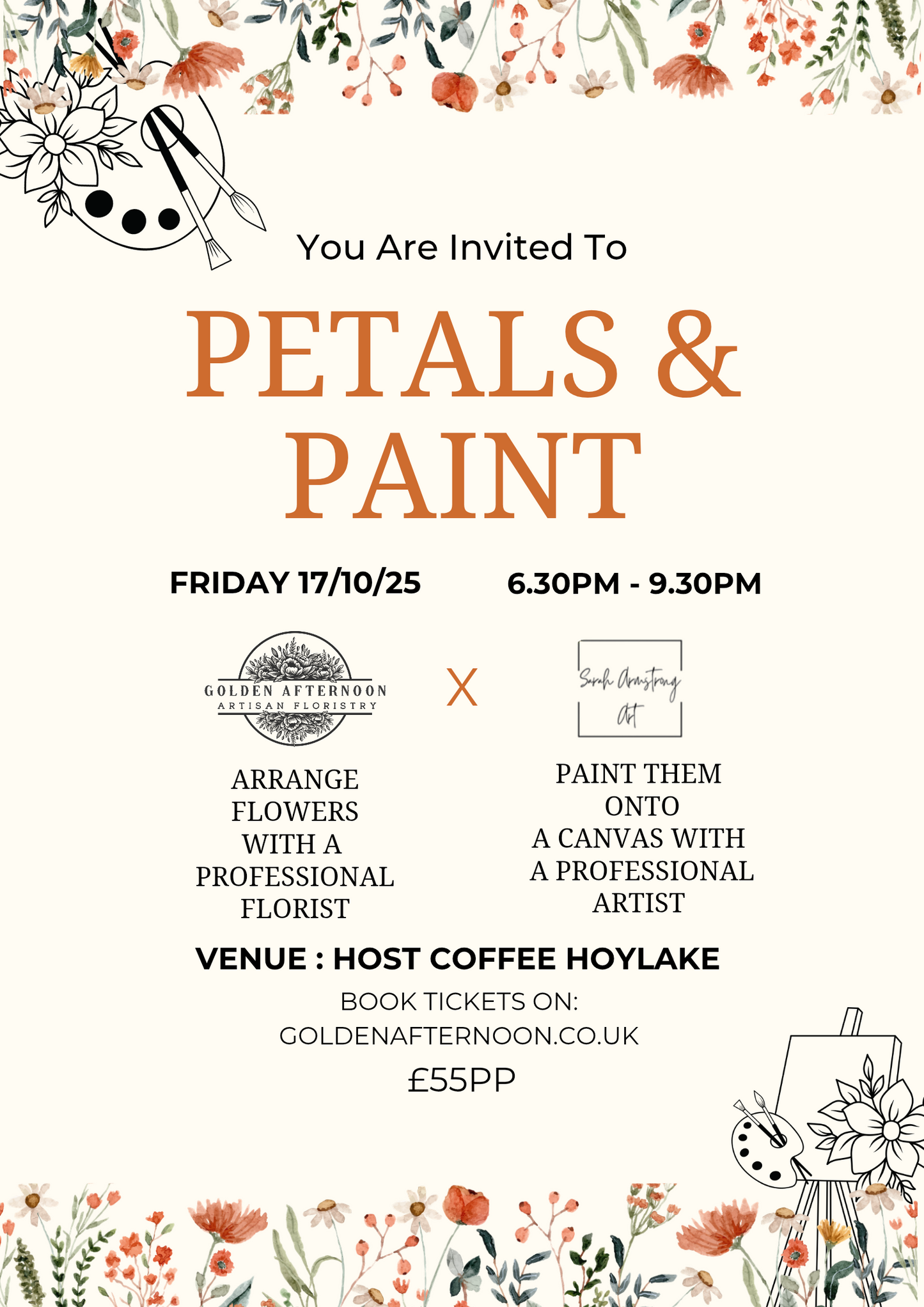 Petals & Paint Evening