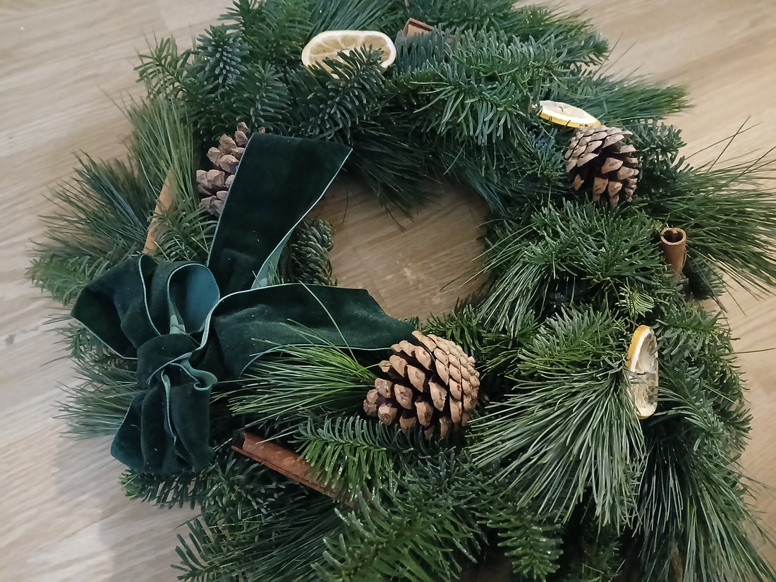 How long will a Real wreath last from your local wirral florist?