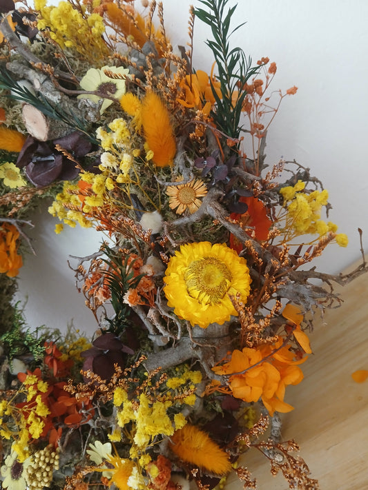 Autumn door wreaths, shop local!