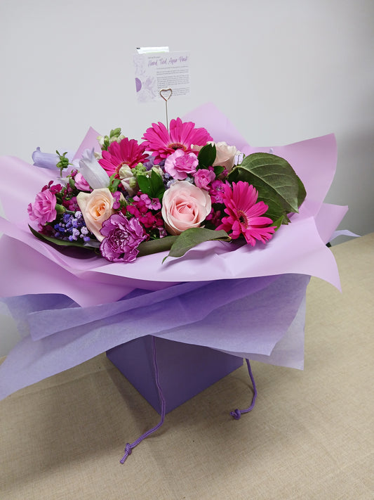 Pink Bouquet Delivery Wirral